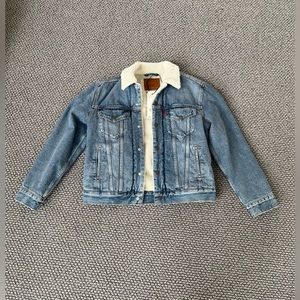 Women’s Levi Ex-Boyfriend Trucker Sherpa Jacket